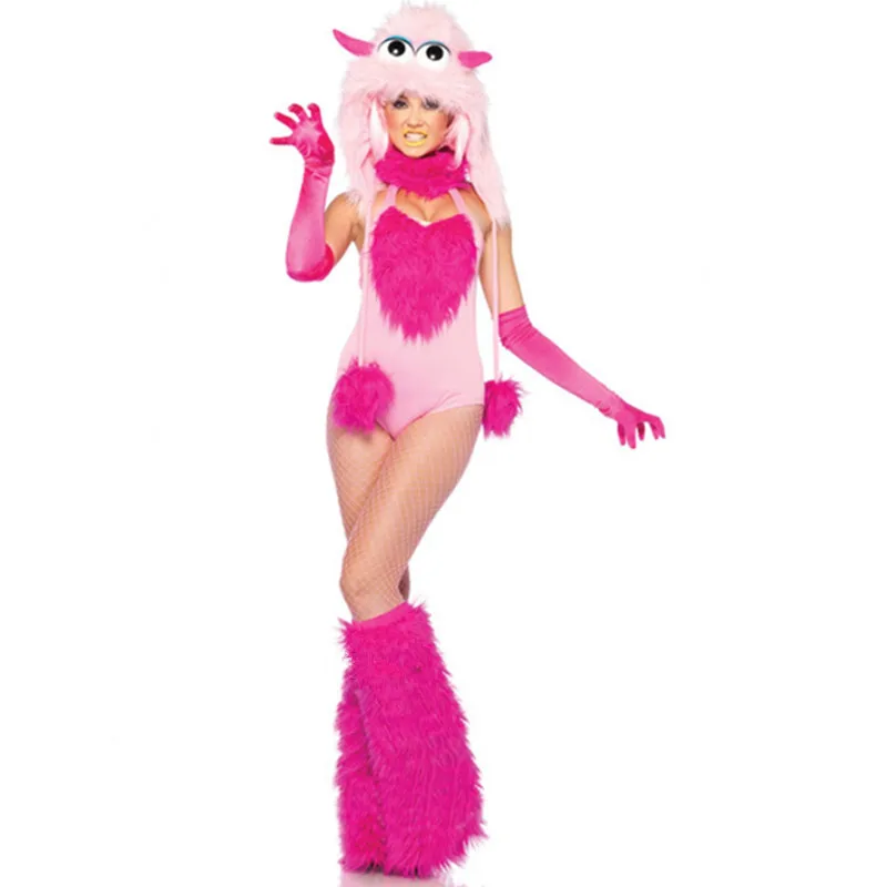 

2017 Pink women cosplay unicorn costumes sexy halloween costumes for women animal costumes party carnival costume