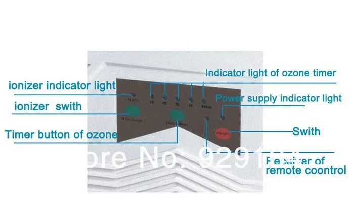 Озоновый генератор воды 220 В озоновый очиститель бытовой озонатор и озонатор с пультом дистанционного управления