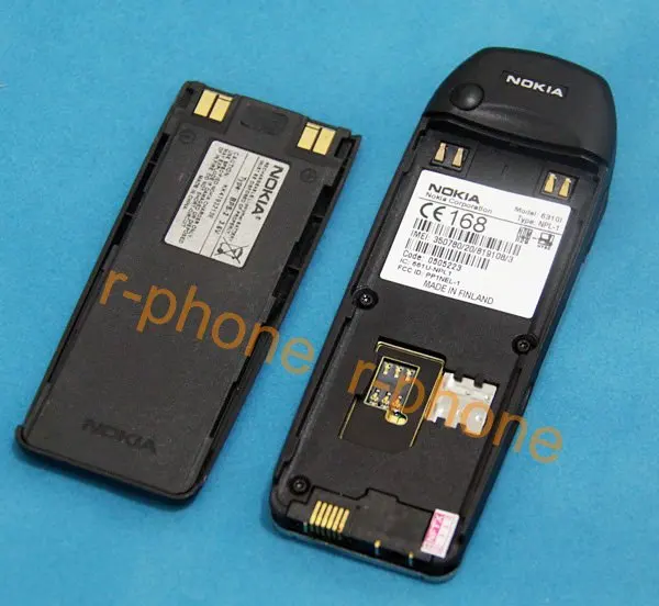 6310i классический мобильный телефон Nokia 6310i 2G GSM трехдиапазонный разблокированный серебристый и один год гарантии
