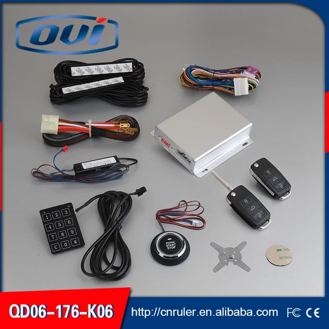 Smart car alarm system with passive auto lock or unlock car door