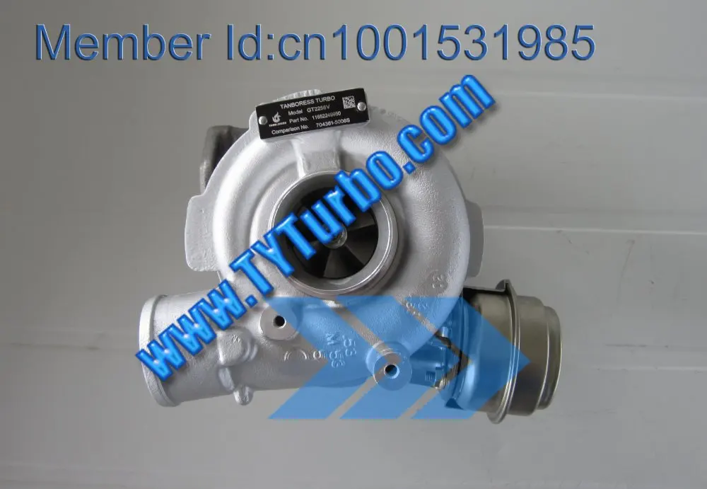TURBO GT2256V 704361-0006/704361-5006 S/22499509/22499519/2248834E/116522499509/116522499519 для B МВт 330/330D/X5 с M57 двигателя