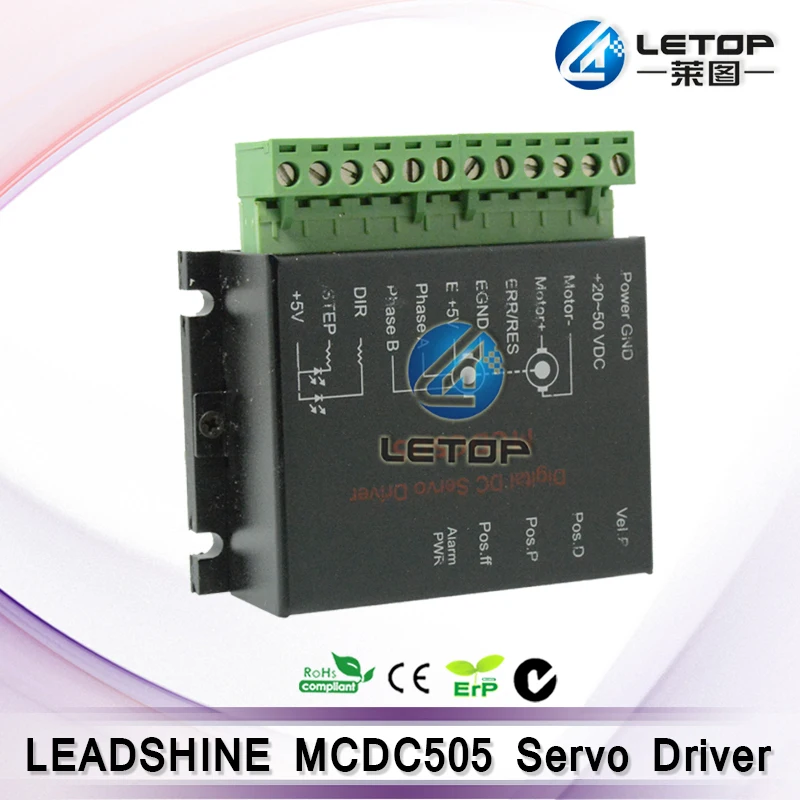 Brand New! 24-50V 200W Printer Motor Driver Leadshine MCDC505 DC Servo Driver Brand New! 24-50V 200W Printer Motor Driver Leadshine MCDC505 DC Servo Driver