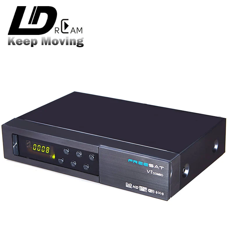 FREESAT V7 COMBO set top box DVB S2&DVB T2 1080p full hd ...