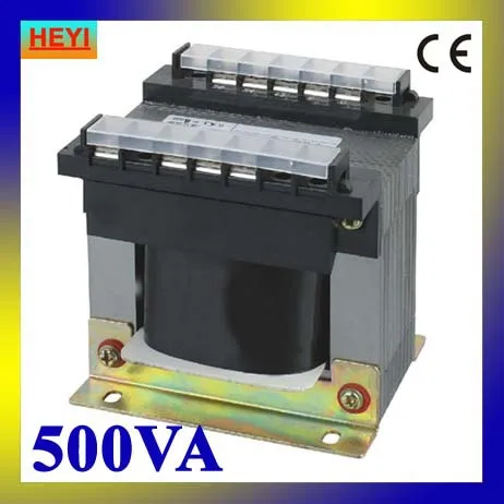 380V 220V вход трансформаторная развязка управления 6V 12V 24V 36V Выход BK-500VA небольшой трансформатор