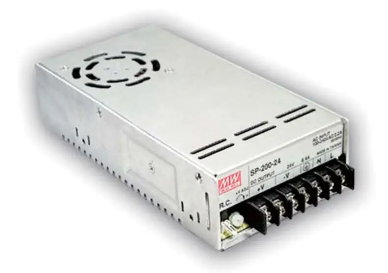 MeanWell 200W 16.7A 12V Single Output Switching Power Supply SP-200-12 CE UL TUV CB wholesale Built-in active PFC function | Освещение