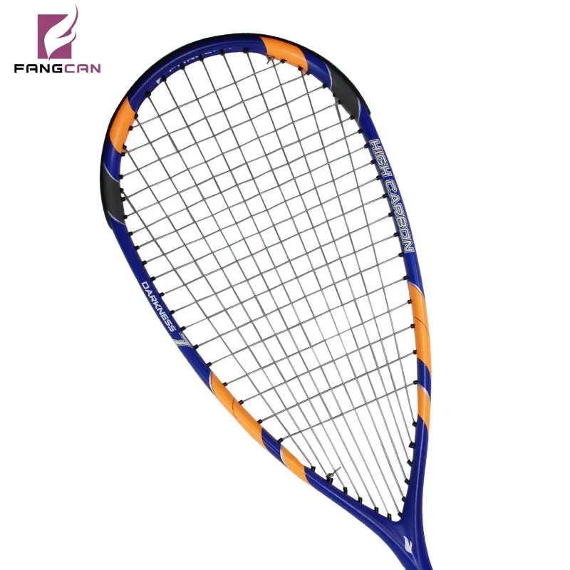 1 pc FANGCAN Darkness 7 100% Carbon 145g Squash Racket with Squash Sting Bag for Senior Player