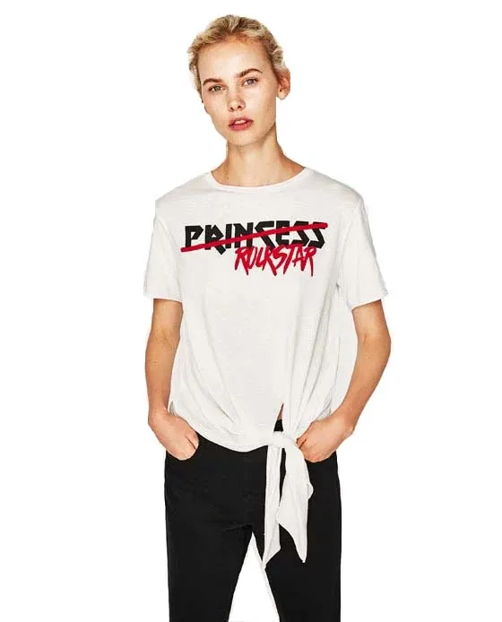 Hot Sale Women Fashion Summer Cotton T Shirts Casual O