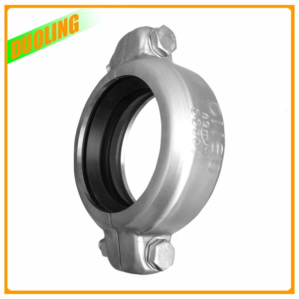 Dn 125 " 140 мм 500 Psi SS 304 хомут литья муфта