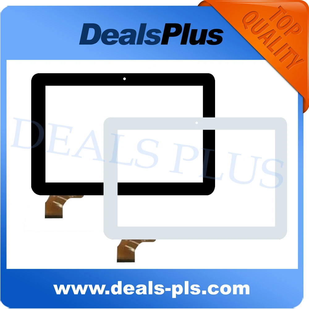 Lexand A1002 50pins Tablet Touch Screen Panel Digitizer Glass Sensor Replacement 10.1-inch White or Black for PC | Компьютеры и офис