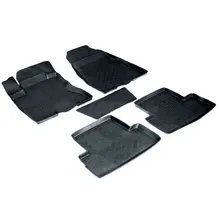 Для Nissan X-Trail T31 2007- резиновые коврики с высокими бортиками Seintex 01276