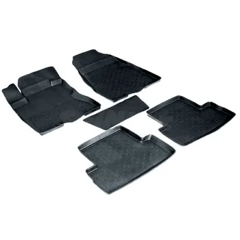 

For Nissan X-Trail T31 2007-2014 rubber floor mats into saloon 5 pcs/set Seintex 01276
