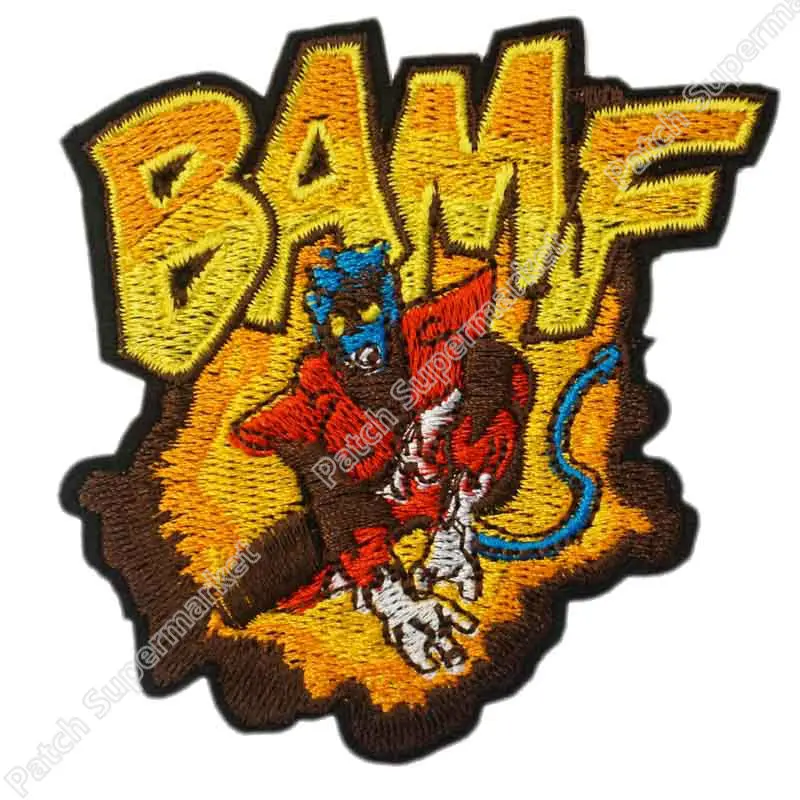 3," Marvel Comics X-men Nightcrawler ТВ-шоу фильм Вышитые пришить на железе нашивка аппликации Рок Панк значок