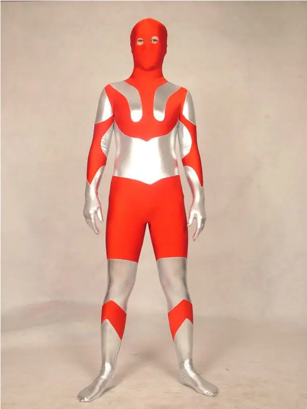 Shiny Spandex Ultraman Zentai Costume