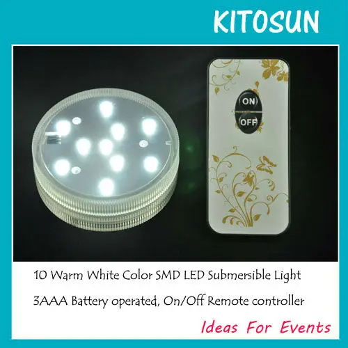20 шт. погружной 10LED RGB Водонепроницаемый свет для вазы Свадебная вечеринка рыбы декоры Бесплатная доставка