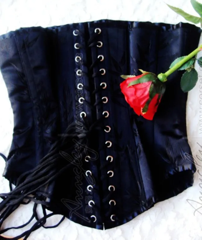 Sexy Waist Slimming Tightlacing Steel Boned Male Corset For Sale (3)