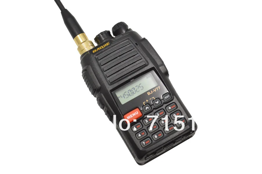 UHF 400-470 MHz 5 W 128CH BaoJie BJ-V77 Профессиональный FM портативный двухстороннее радио