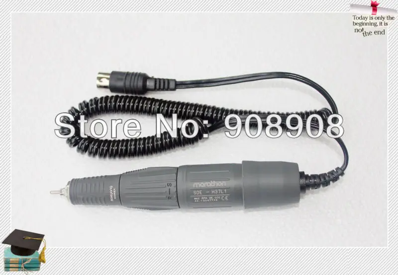 Корея 204 ручной Dremel H37L1 наконечник Мини микромотор для украшения, часы, металлообработка гравировка полировка, шлифовка, бурения