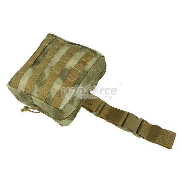 Ремень для тактического снаряжения WINFORCE/WW-07 MOLLE ножная сумка/ CORDURA/гарантированное качество Военная и поясная сумка для туризма