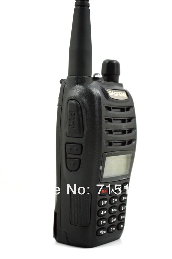 ham Радио Baofeng UV-B6 Dual Band иди и болтай walkie talkie “иди и VHF136-174MHz& UHF400-470MHz 5 Вт B6 портативное радио