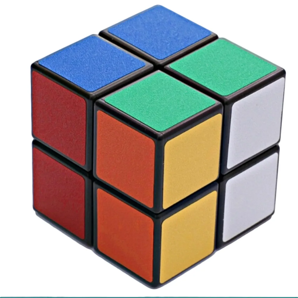 new 2*2*2 Profissional Match Cube Toy Children Kids Educational Gift Toy Biginner 2 Layers Cube