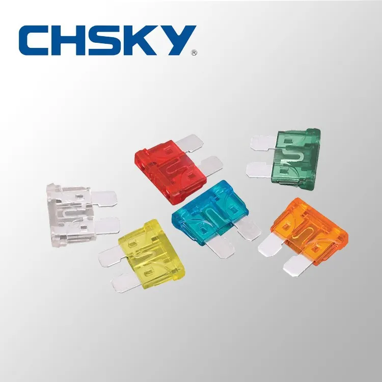 Chsky 80 шт. Лидер продаж с высоким качеством 5-40A Mid Авто Предохранитель 12 V, S-19