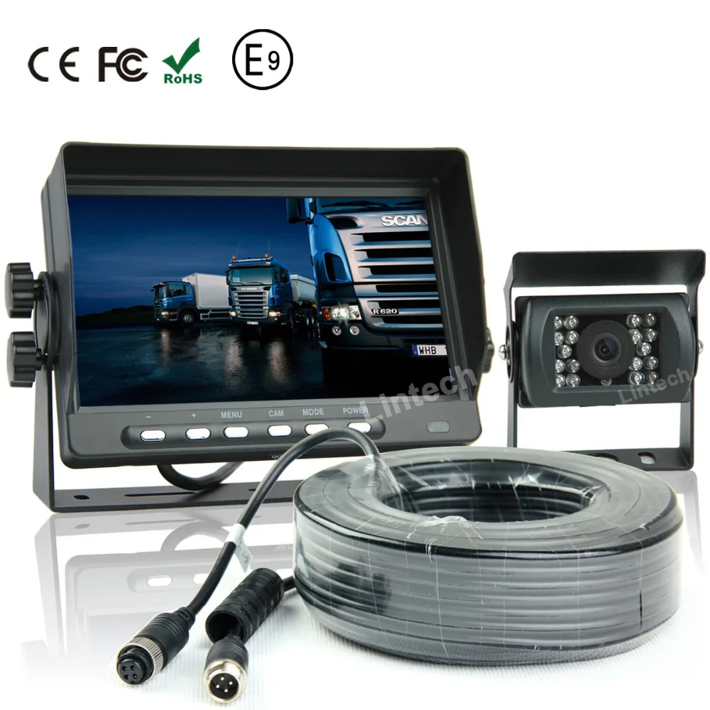7" Digital Monitor Vehicle Car Rear View System with Sony CCD Camera