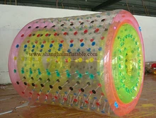 2016 DHL factory price good quality PVC inflatable walking ball /inflatable roller /inflatable water game