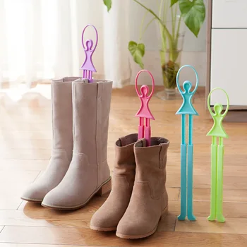 

shoe stretcher Japanese prevent lodging boots tube plastic Household daily qiu dong special shoes shoe clip