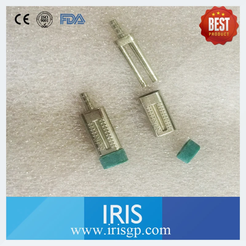 1000 Pcs /lot Stainless Steel Dental Double Twin Pins With Plastic