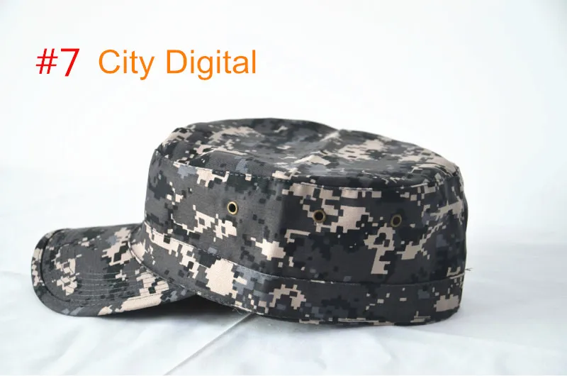 7 Multicam Tactical Military Fatique Cap Hunting Cap Army Cap, Fishing, Hiking Cap, Travel Cotton Hat Free shipping - Color: 7