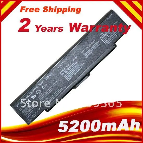 Ноутбук Батарея для sony Vaio PCG VGN-AR VGN-CR VGN-NR VGN-SZ Серии PN: VGP-BPS9 VGP-BPS9A/B VGP-BPL9(черный