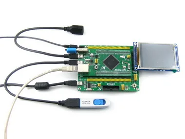 STM32 плата STM32F407IGT6 MCU основная плата, с IOs, USB, Ethernet, NandFlash Cortex-M4 STM32 макетная плата = XCore407I