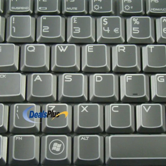 New Laptop UK Keyboard For DELL Alienware M15X Backlit