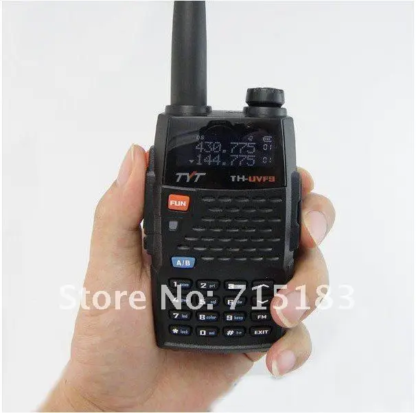 Новое поступление TYT TH-UVF9 двухдиапазонный VHF/UHF 136-174 МГц и 400-470 МГц 5 Вт портативный двухсторонний радиоприемник