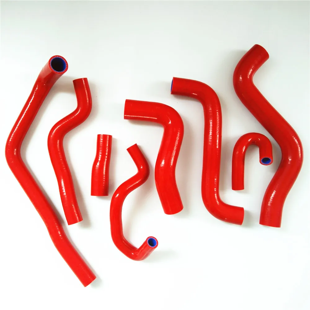 

For VW GOLF MK2 GTI 8V SILICONE RADIATOR HOSE 1988 1989 1990 1991 color option:red,blue,black