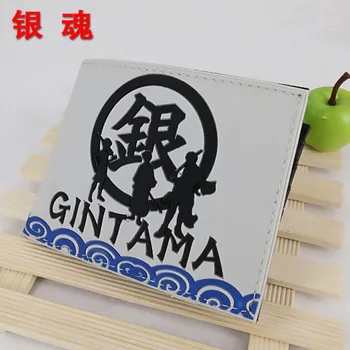 

Hot Anime Gintama colorful Silica Short Wallet Waterproof Purse