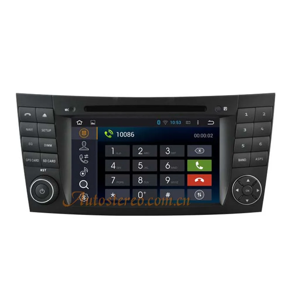 Android 7.1 4 ядра dvd-плеер автомобиля для Mercedes Benz e-класса W211 G-CLASS W463 CLS W219 GPS Navi головное устройство автомобиля видео 2 ГБ Встроенная память