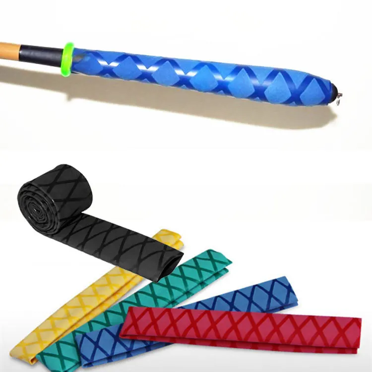 30mm Non Slip Textured Heat Shrink Tubing Fishing Rod Handle Gripsin Wires & Cables from Lights