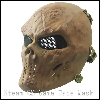 

Halloween Party Cosplay CS Airsoft Paintball Tactical Full Face Protection Skull Mask CS War Game Mask Movie Full Face CS Mask