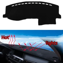 Car dashboard Evite cojín ligero Instrumento cubierta del escritorio de la plataforma Esteras Alfombras estilo del coche para skoda fabia superb yeti