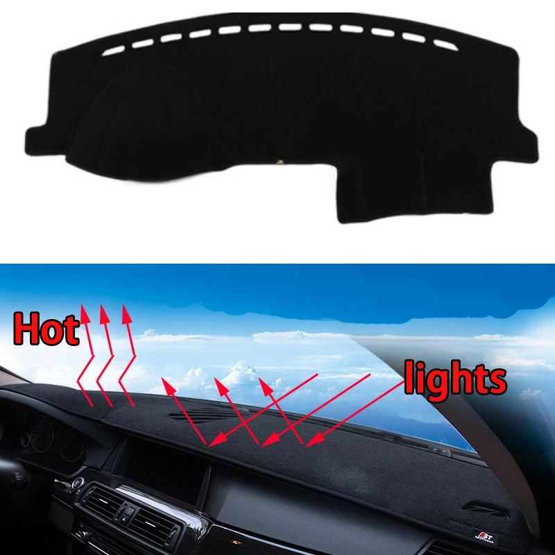 Приборная панель автомобиля Избегайте света pad Инструмент платформа покрытие