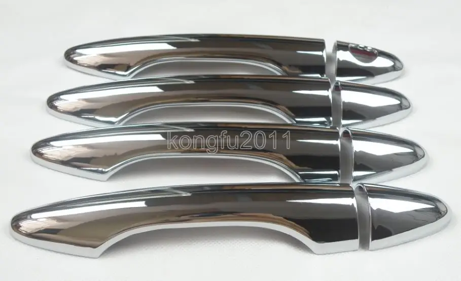 Для hyundai IX35 Tucson 2010 2011 2012 2013 ABS хромированные дверные ручки крышки отделка 8 шт