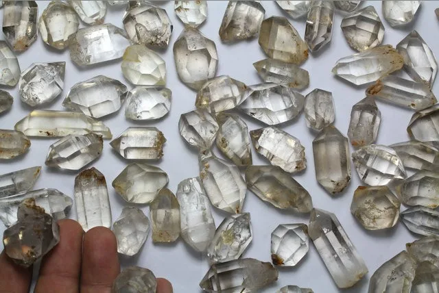 1.92lb 80 AA+ высокое качество Херкимер Diamond Crystal точка
