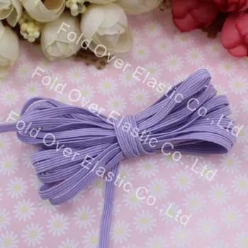 

free shipping 1/8" skinny elastic 3mm for hair accessories, garment accessories #64，130yards/roll