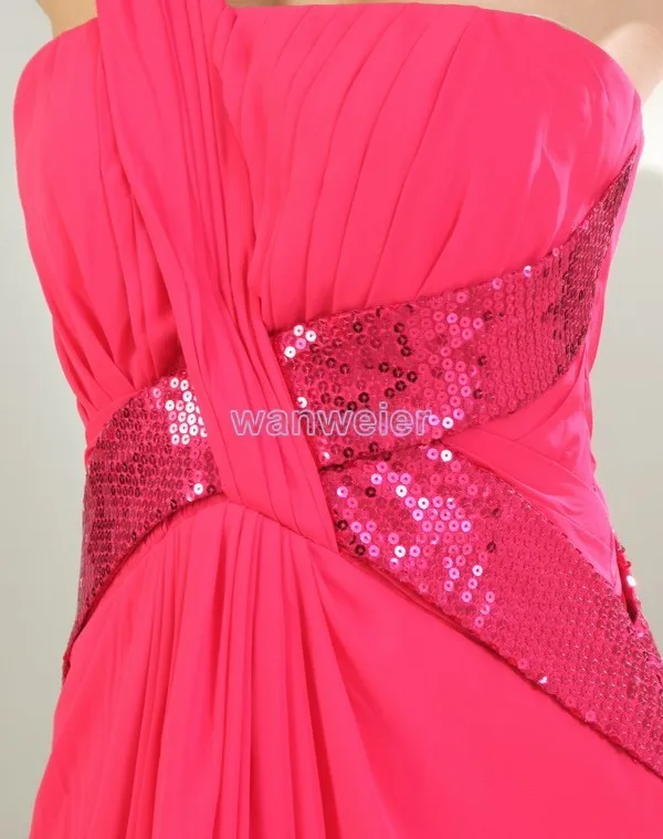 Бесплатная доставка макси платья долго 2014 vestidos formales невест платье горничной Большой размер fuschia красного шифона длинные платья невесты