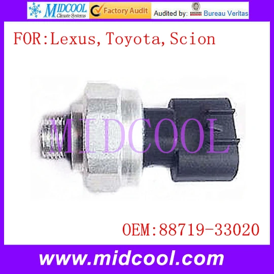 Кондиционер A/C Датчик давления использование OE № 88719-33020 для Lexus Toyota Scion