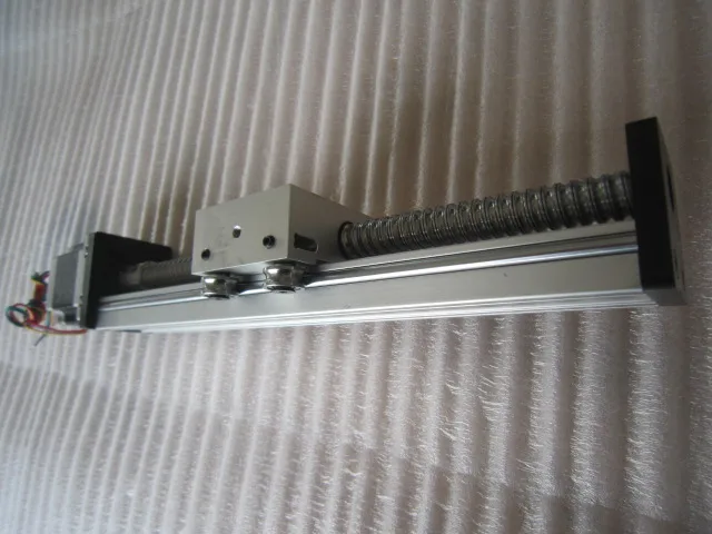 

SGK 1605 200MM Ball Screw Slide Rail Linear Guide Moving Table Slip-way+ 1Pcs 42 Stepper Motor