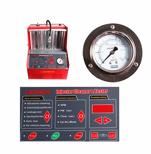 Автомобильный Запуск CNC-602A инжектор очиститель и тестер с английской панелью
