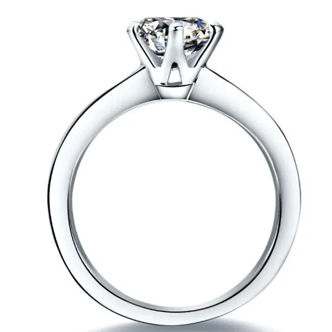 Прекрасный Desgin 1CT Сертифицированный Муассанит,, цельное, 585, Золотое обручальное кольцо, лучшее золото, предложение, кольцо, девушка, любовь, лучшие ювелирные изделия