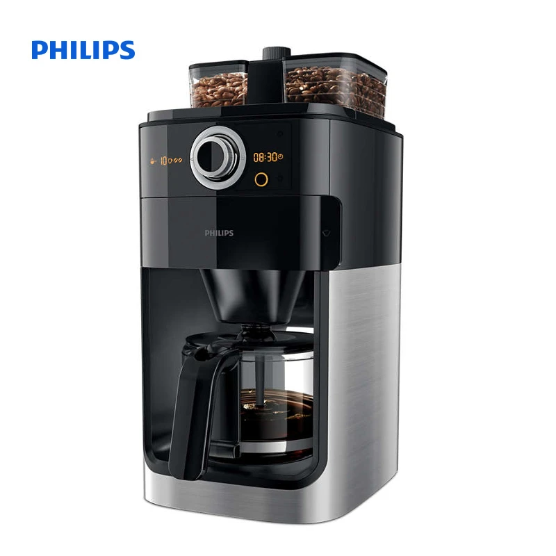 Philips grind brew. Кофемашина Philips Grind & Brew hd7767/00. Кофемашина капельная Филипс hd7769. Кофеварка Филипс hd7762.